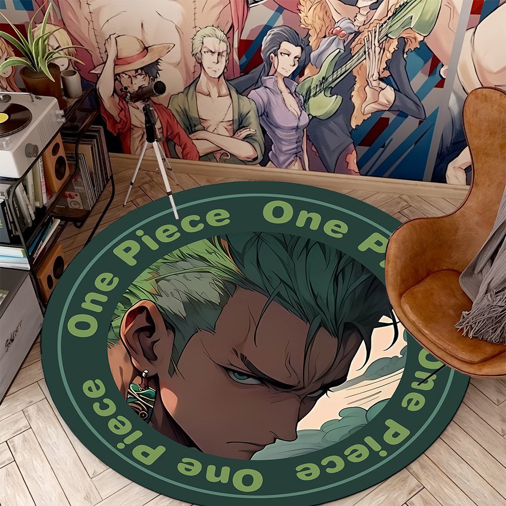 Home Goods Bathroom Decor - One Piece Floor Mat Anime Non-Slip