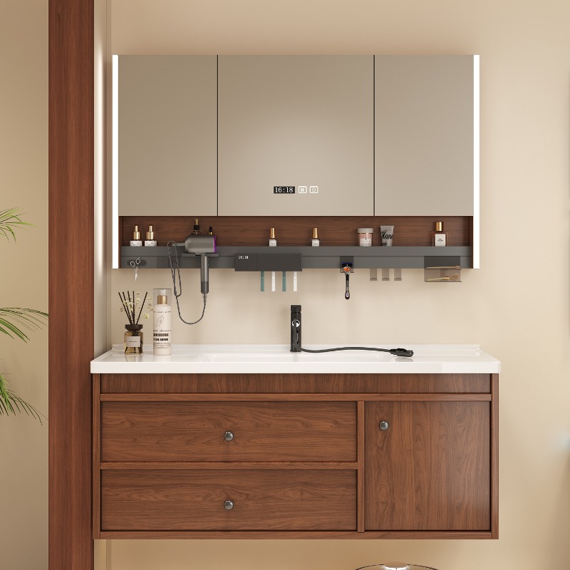 Home Living Bathroom Vanity - Bathroom Cabinet White Living Room Display