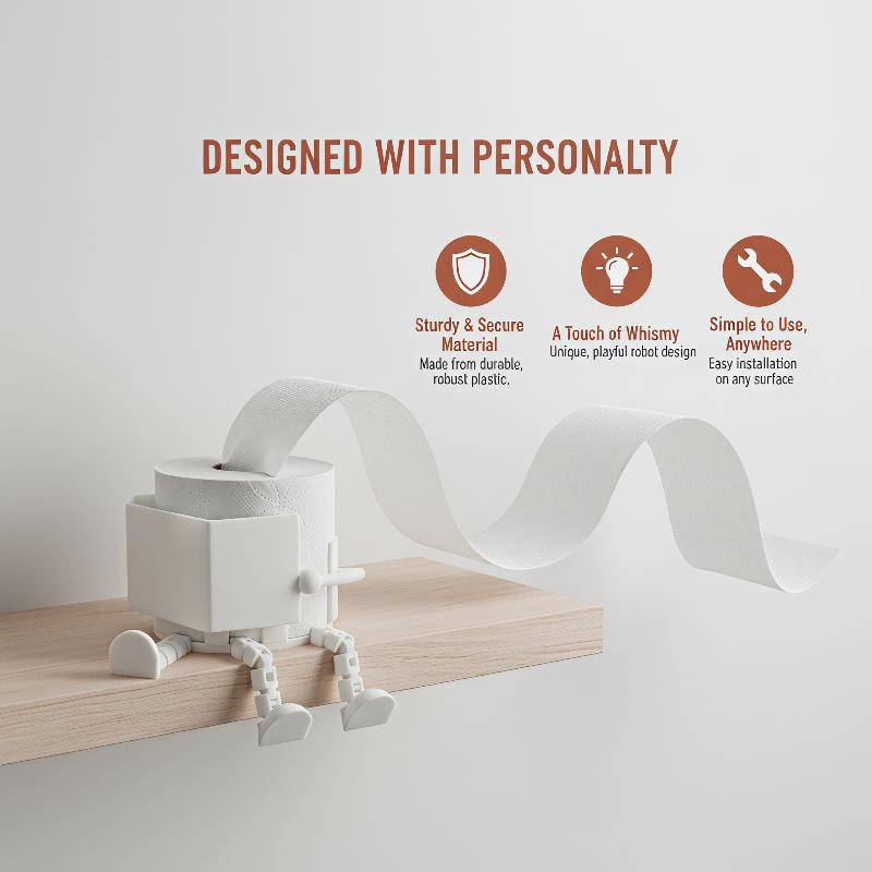 Home Toilet Bathroom Design - New Cute Creative Toilet Paper Holder