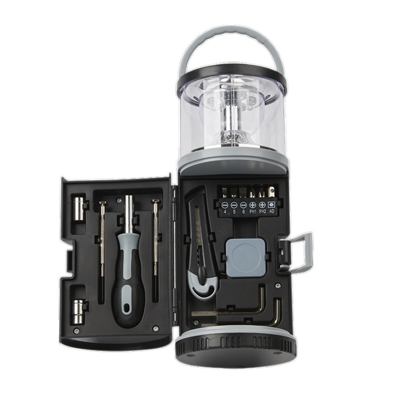 Home Bathroom Model - Camping Lantern with Hand Tool Set