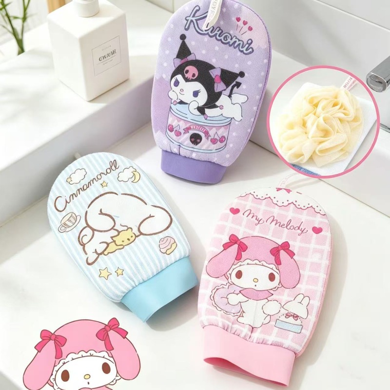 Home Bathroom Cleaning Machine - Kawaii Cartoon Punk Print Bath Scrubber