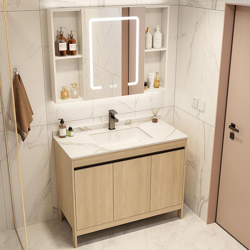 Home Living Bathroom Vanity - Bathroom CabinetCustomized Floor-Standing Bathroom Vanity Cabinet