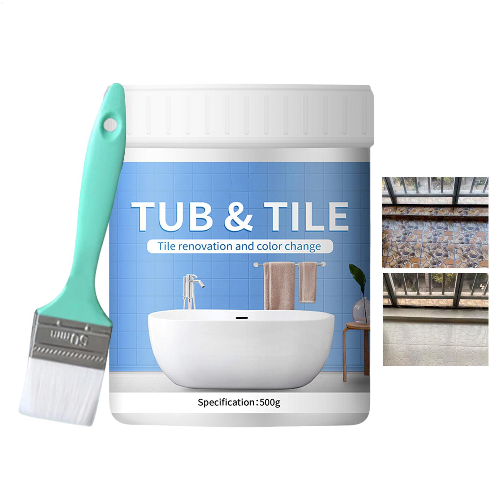 Home Bathroom Tiles - Bathroom Tile Paint Kit 500g WaterBased