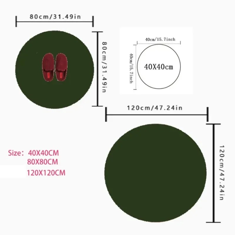 Bohemian Round Rugs Floral Med - Home Toilet Bathroom Design ulasan dan harga