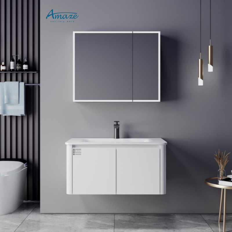 Bathroom CabinetAMAZE Modern C - Home Living Bathroom Vanity ulasan dan harga