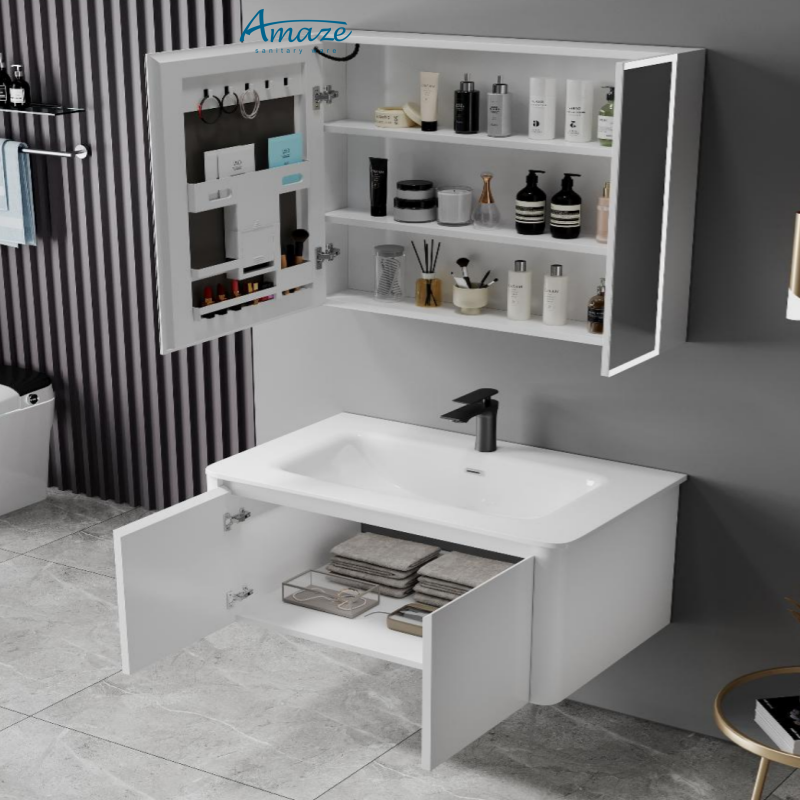 Bathroom CabinetAMAZE Modern C - Home Living Bathroom Vanity ulasan dan harga