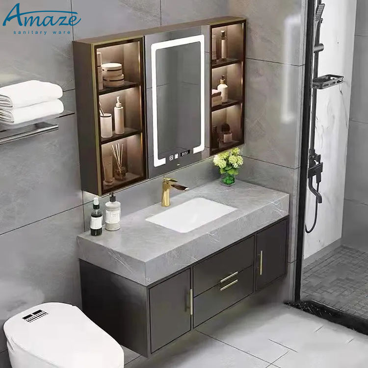 Bathroom CabinetHigh Quality H - Home Living Bathroom Vanity ulasan dan harga