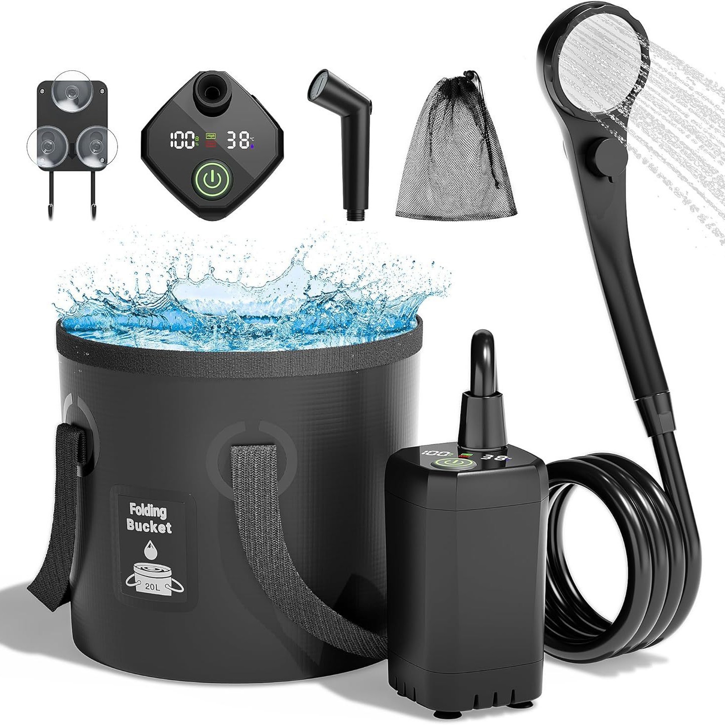 Portable Self-Priming Electric - Home Bath ulasan dan harga