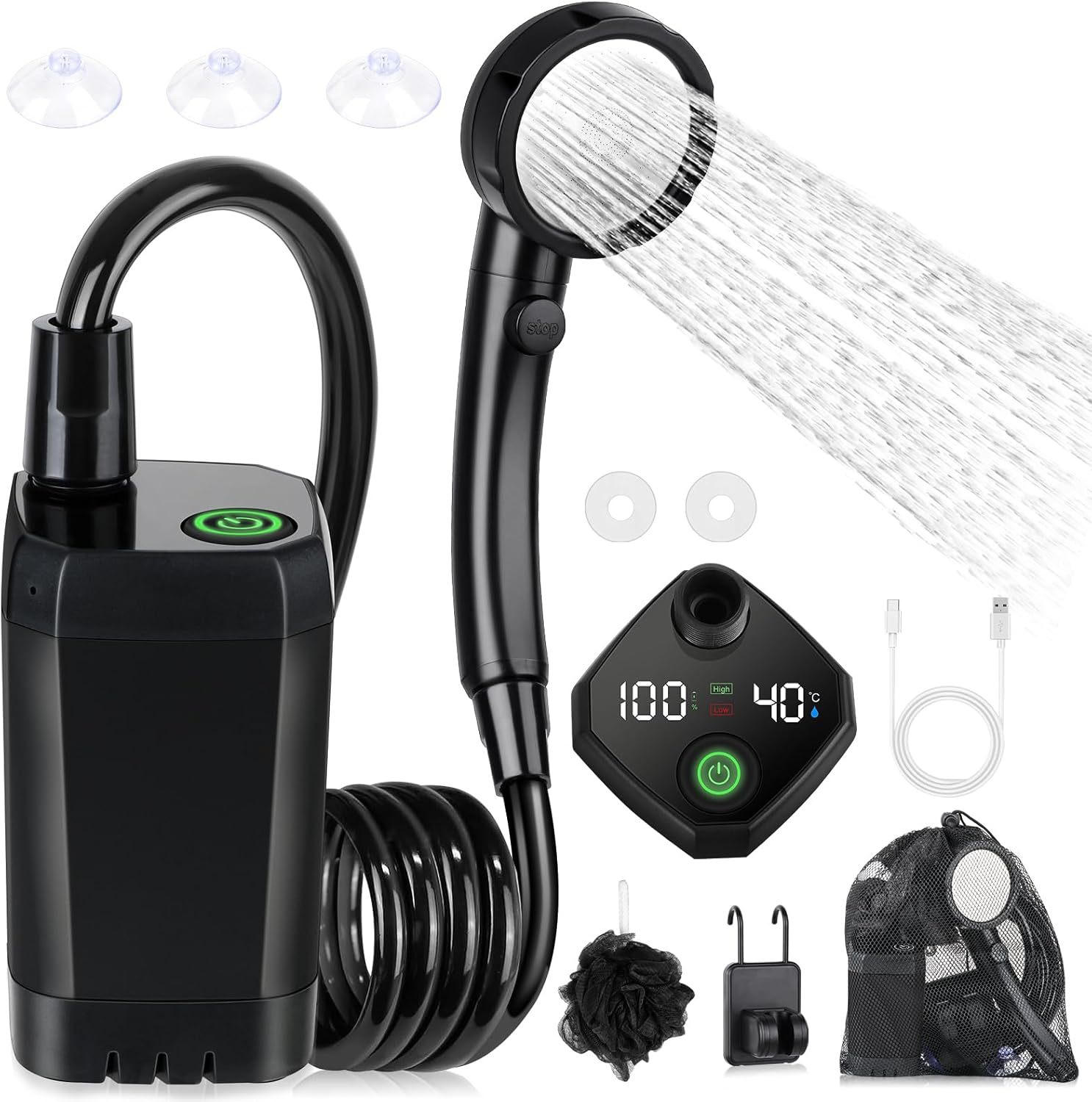 Portable Self-Priming Electric - Home Bath ulasan dan harga
