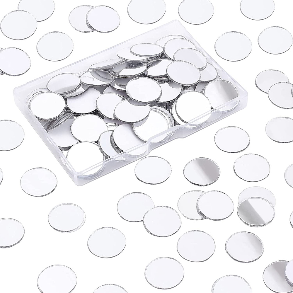 50PCS Round Mini Mosaic Tiles  - Home Bathroom Tiles ulasan dan harga