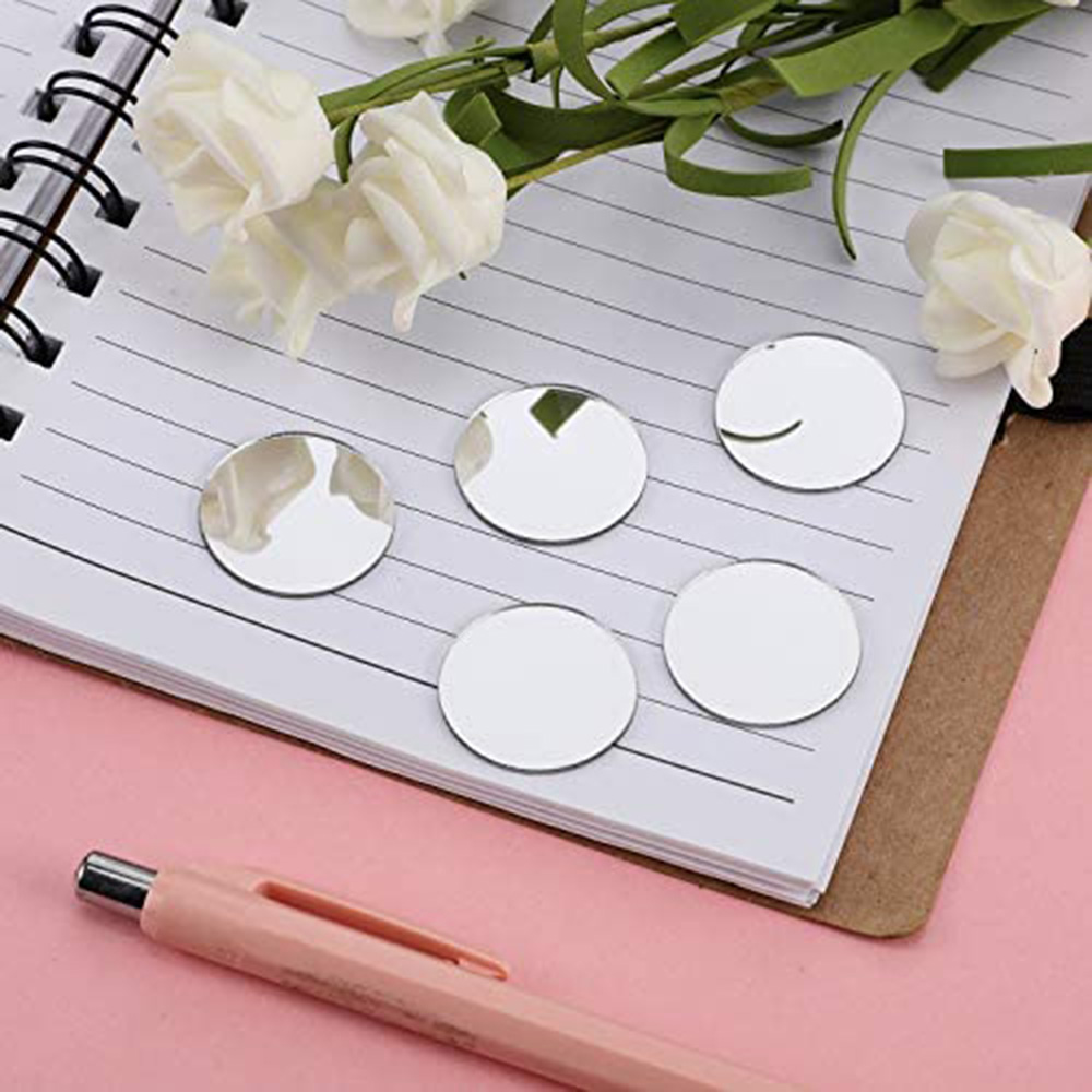 50PCS Round Mini Mosaic Tiles  - Home Bathroom Tiles ulasan dan harga
