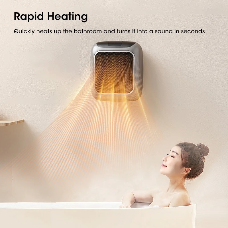 PTC Ceramic Heater Wall Mount  - Home Bathroom Fan ulasan dan harga