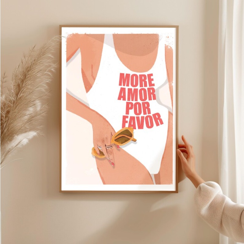 Retro Glam Fashion Magazine Po - Home Bathroom Quotes ulasan dan harga