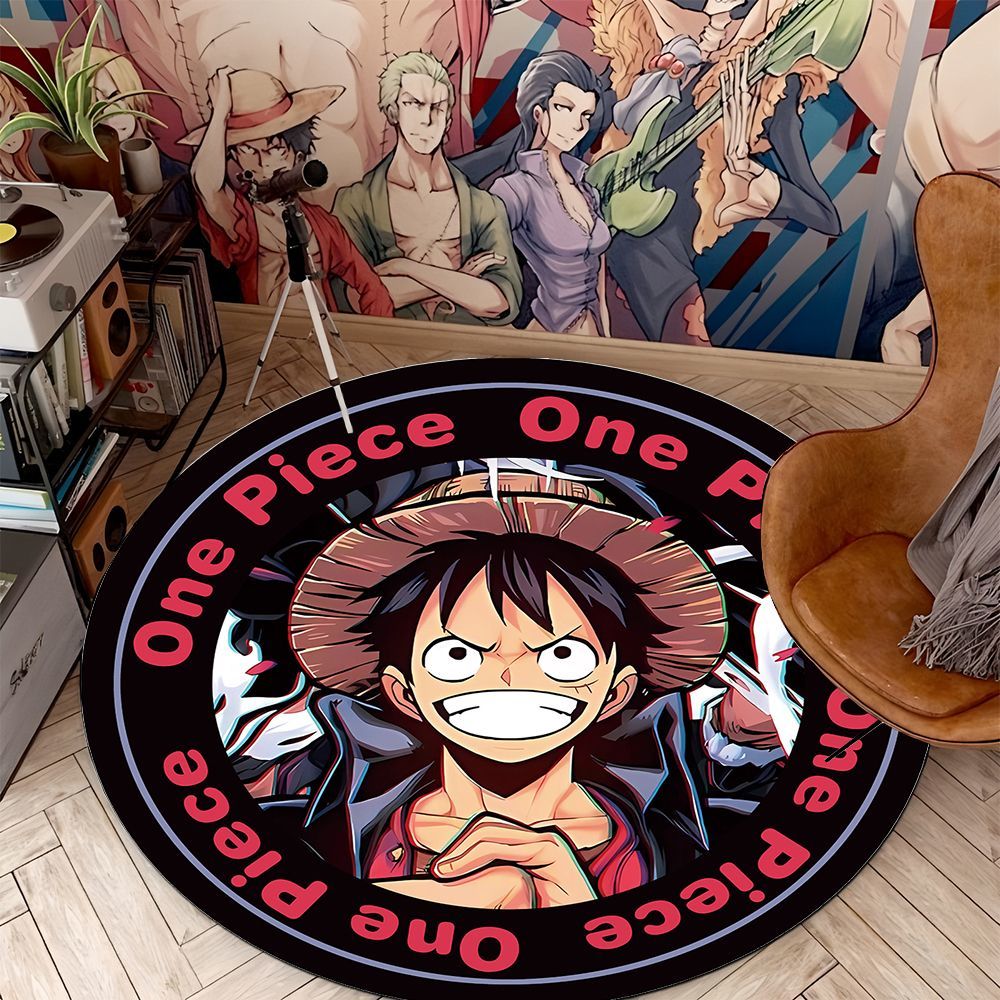 One Piece Floor Mat Anime Non- - Home Goods Bathroom Decor ulasan dan harga