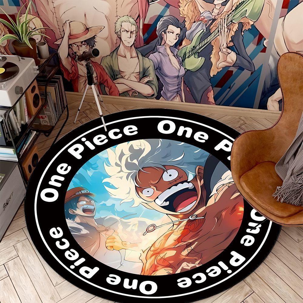 One Piece Floor Mat Anime Non- - Home Goods Bathroom Decor ulasan dan harga