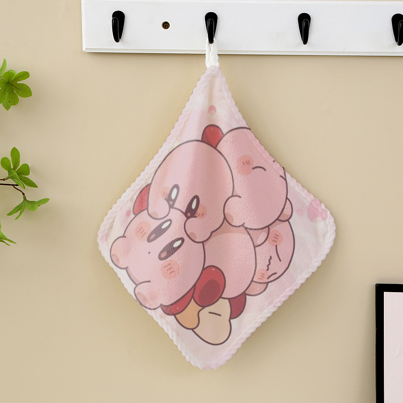 Kirbys Hand Towel for Kitchen  - Home Goods Bathroom Decor ulasan dan harga
