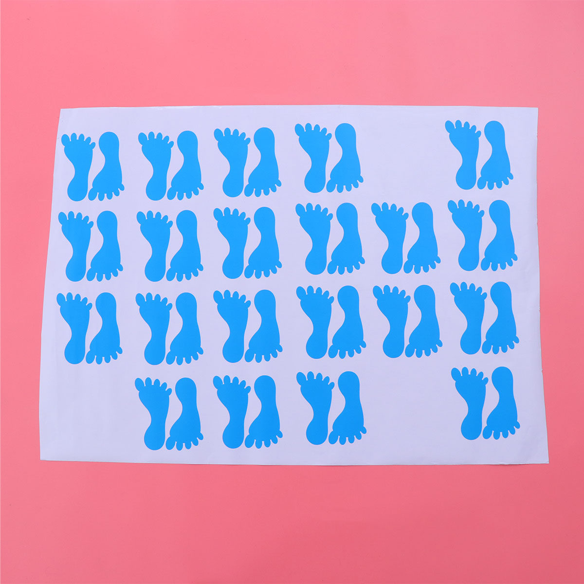 20 Pairs Footprint Floor Stick - Home Bathroom Tiles ulasan dan harga