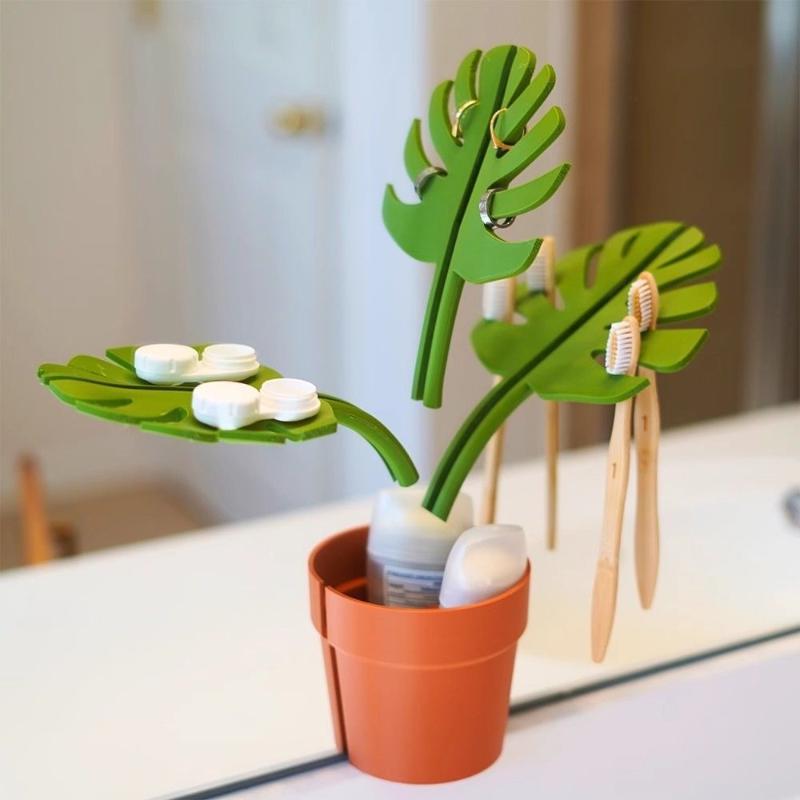 【Nice】Mirror Monstera Bathroom - Home Bathroom Model ulasan dan harga
