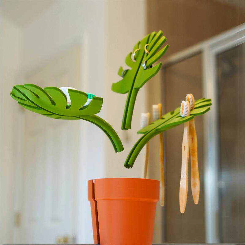 【Nice】Mirror Monstera Bathroom - Home Bathroom Model ulasan dan harga