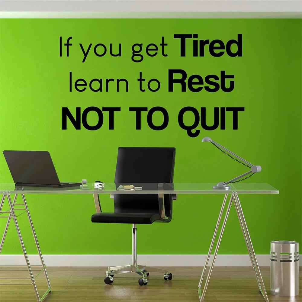 1pc Quotes Wall Sticker Self-a - Home Bathroom Quotes ulasan dan harga