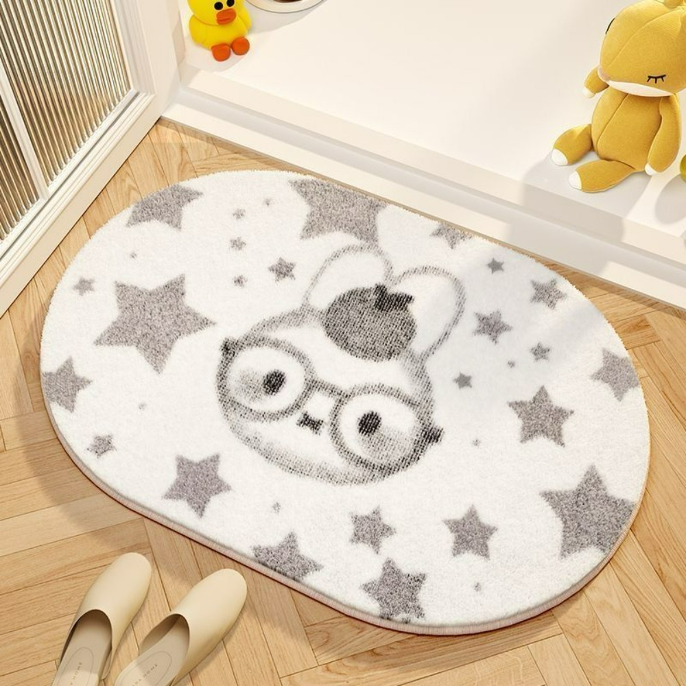 Miffy Cartoon Floor Mat Soft I - Home Goods Bathroom Decor ulasan dan harga