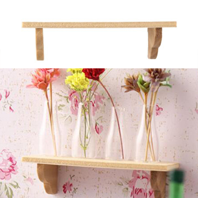 1pcs 1:12 Dollhouse Wood Wall  - Home Bathroom Model ulasan dan harga