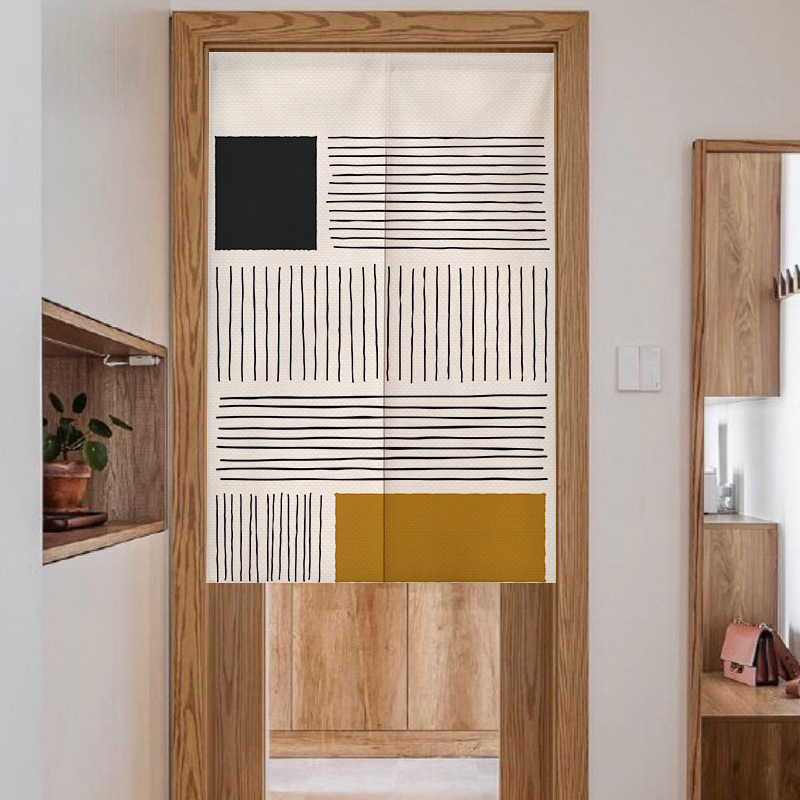 Wabi-sabi Style Door Curtain S - Home Bathroom Partition ulasan dan harga