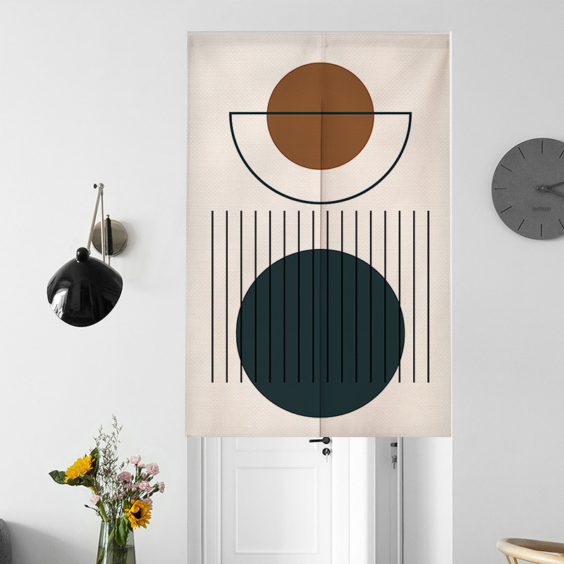 Wabi-sabi Style Door Curtain S - Home Bathroom Partition ulasan dan harga