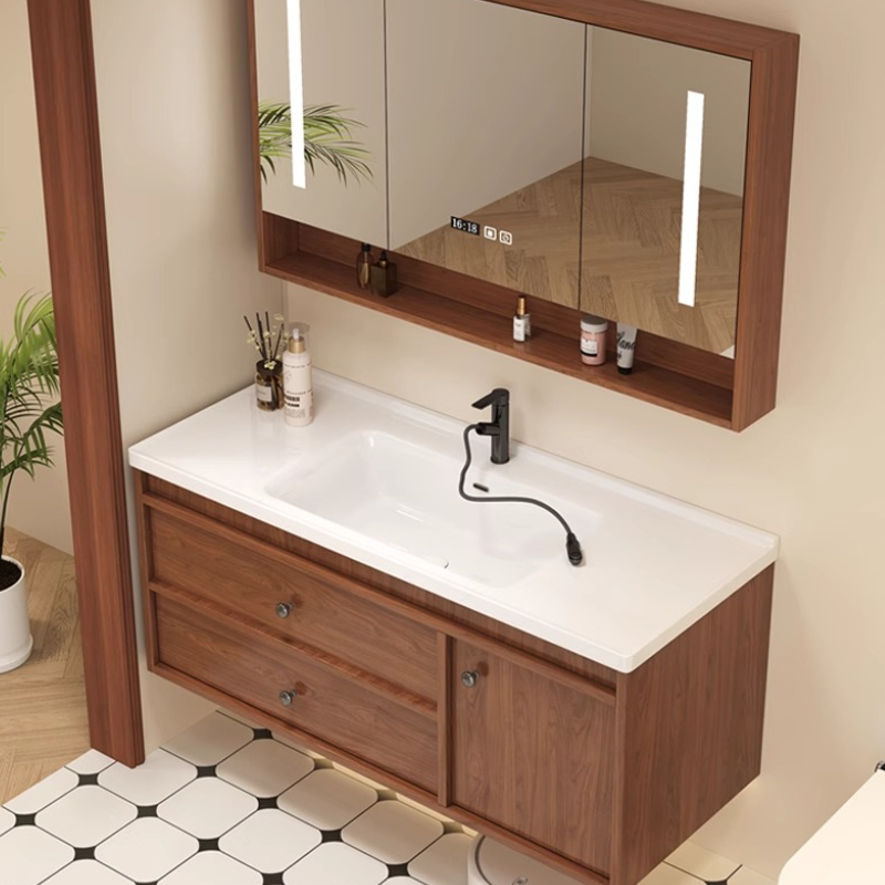Bathroom Cabinet White Living  - Home Living Bathroom Vanity ulasan dan harga