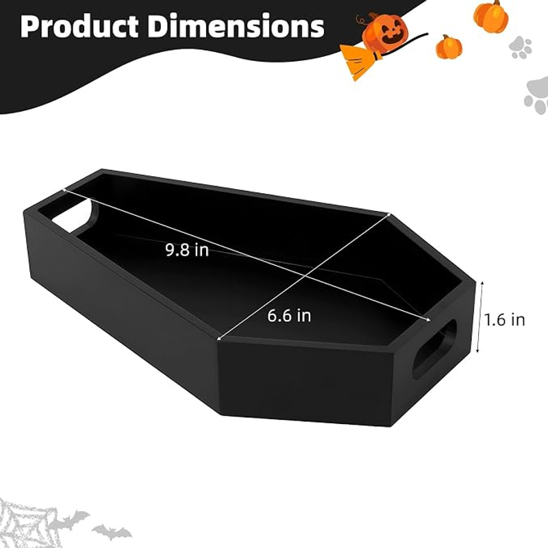 Gothic Coffin Wooden Makeup Or - Home Living Bathroom Vanity ulasan dan harga