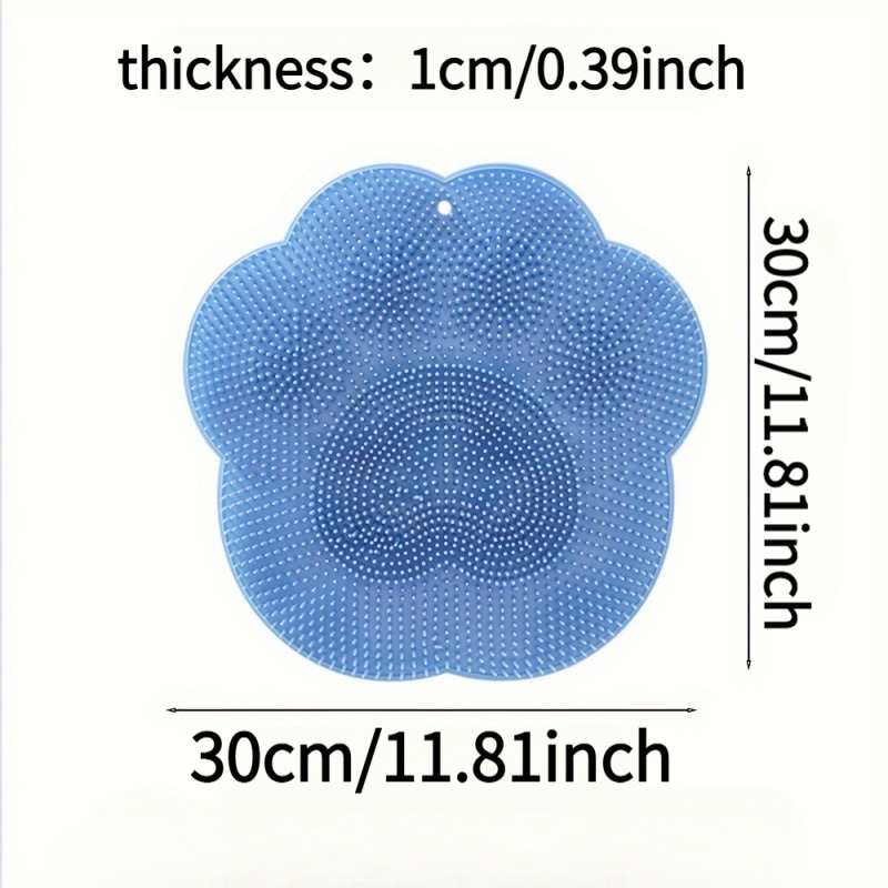 1 Pack Silicone Shower Foot Sc - Home Bathroom Cleaning Machine ulasan dan harga