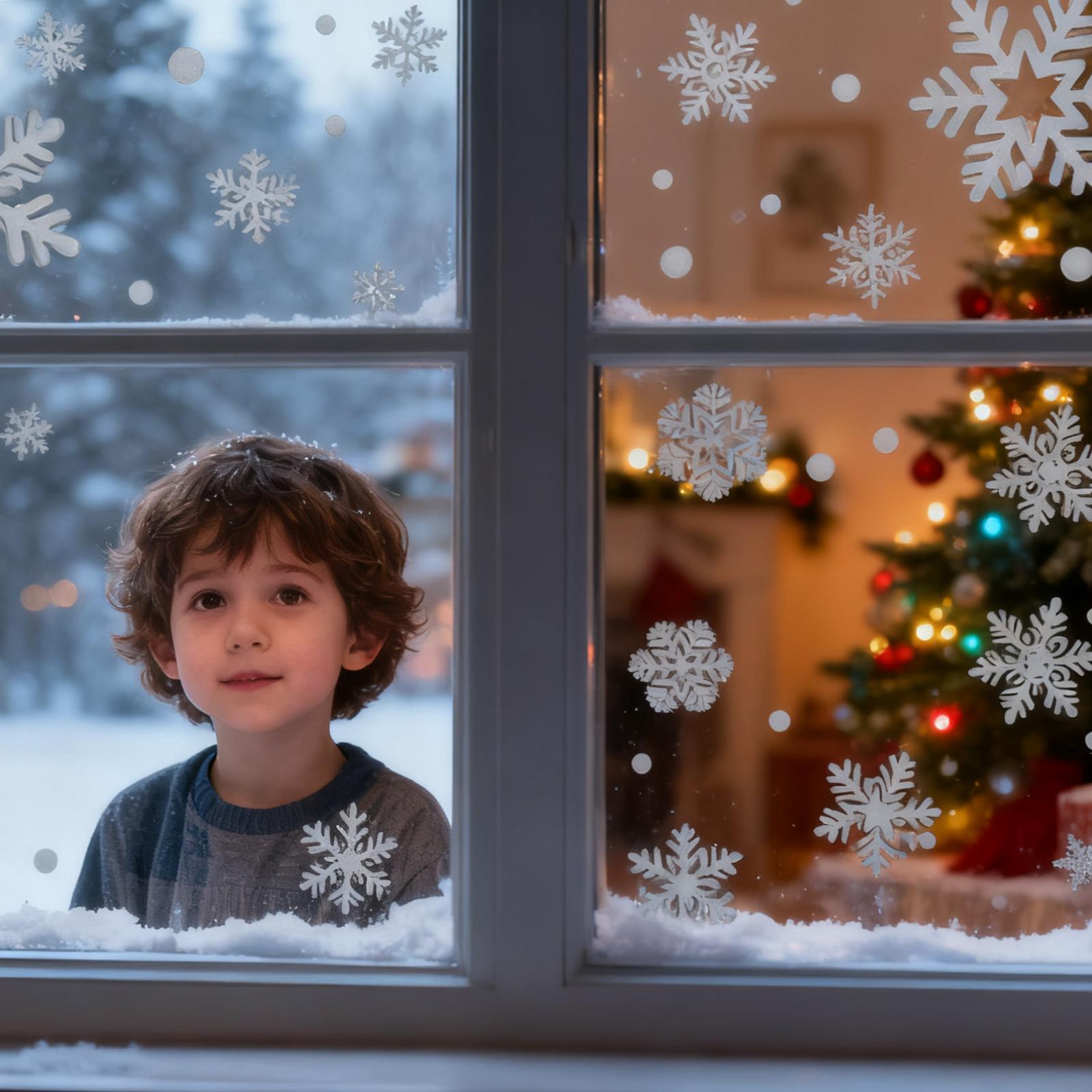 Holiday Window Clings Static R - Home Bathroom Tiles ulasan dan harga