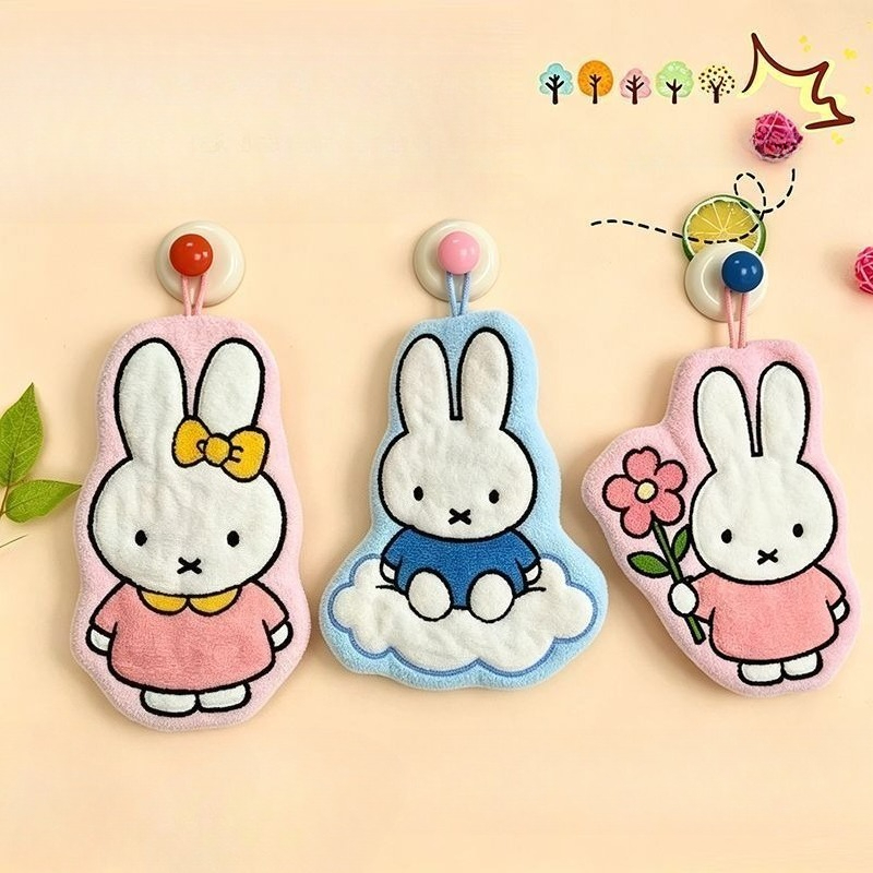 Miffy Rabbit Wipe Hand Towel C - Home Bathroom Model ulasan dan harga