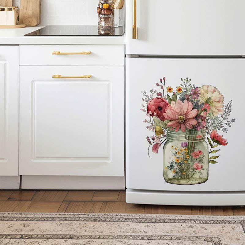 Rural Style Flower Watercolor  - Home Bathroom Tiles ulasan dan harga