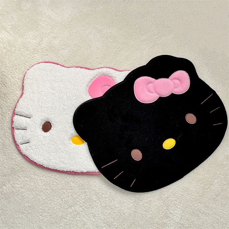 Anime Hello Kitty Plush Rug So - Home Goods Bathroom Decor ulasan dan harga