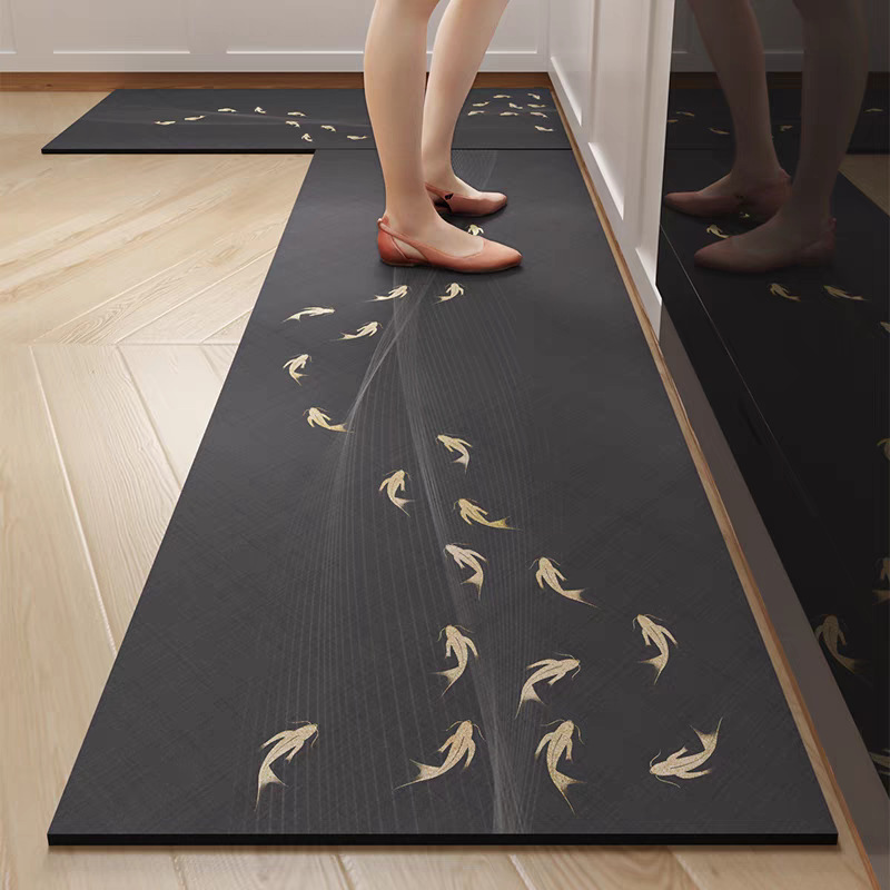 VIKAMA Crystal Velvet Rug Simp - Home Bathroom Design Simple ulasan dan harga