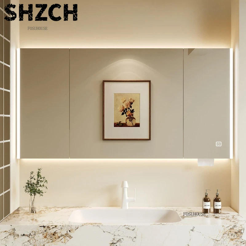 Modern Thickened Bathroom Mirr - Home Living Bathroom Vanity ulasan dan harga