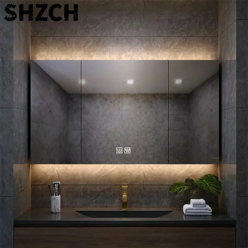 Modern Thickened Bathroom Mirr - Home Living Bathroom Vanity ulasan dan harga