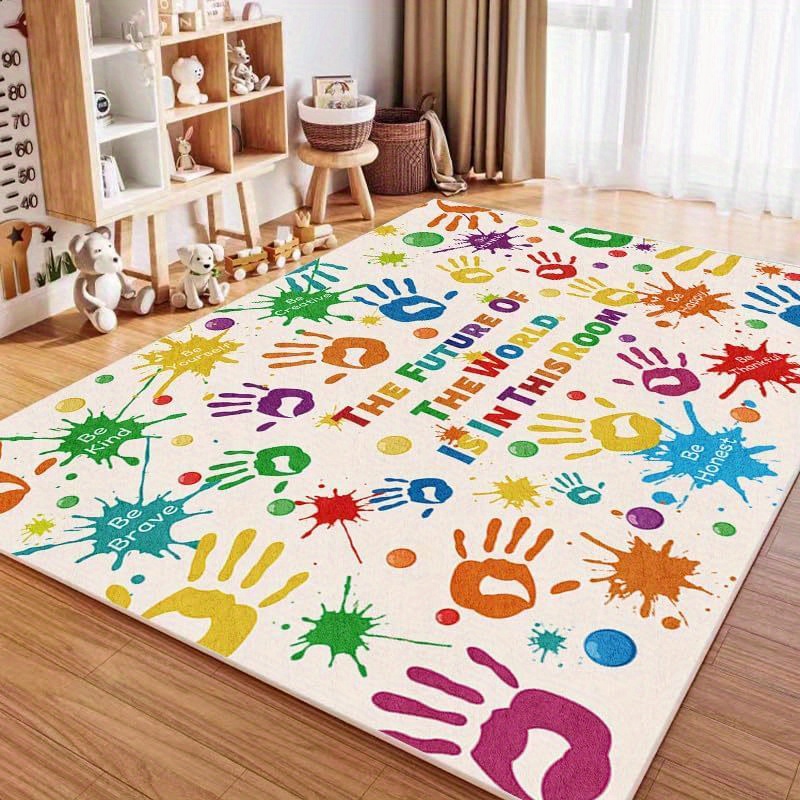 Colorful Handprint Inspiration - Home Bathroom Quotes ulasan dan harga