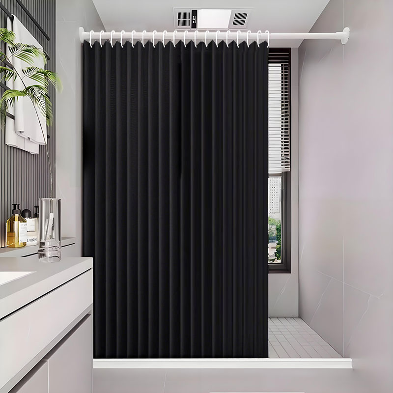 Foldable Magnetic Shower Curta - Home Bathroom Partition ulasan dan harga