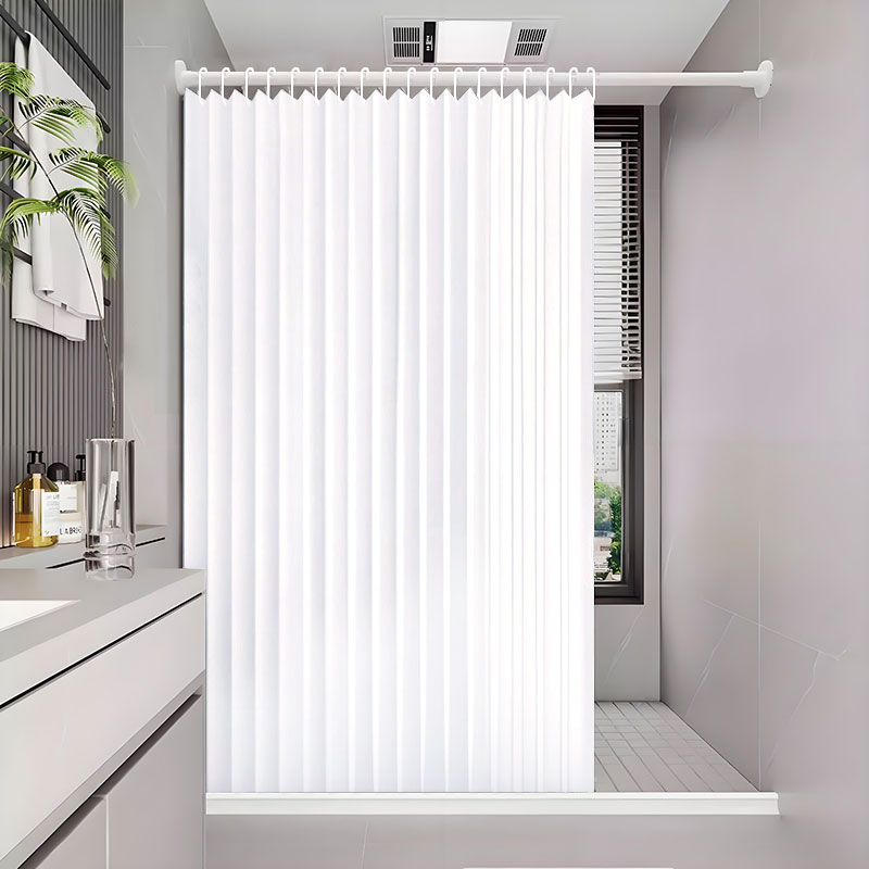 Foldable Magnetic Shower Curta - Home Bathroom Partition ulasan dan harga