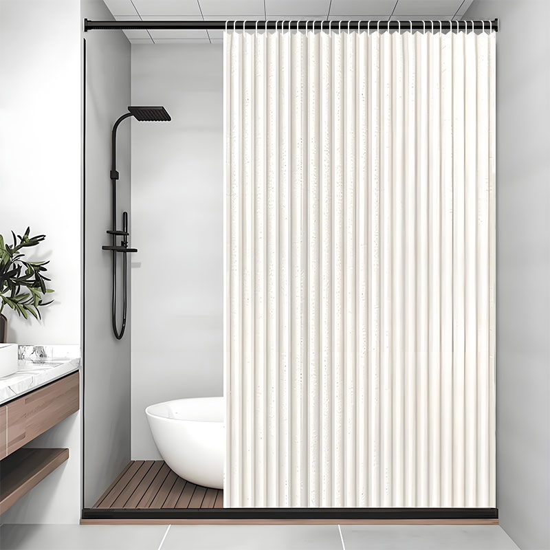 Foldable Magnetic Shower Curta - Home Bathroom Partition ulasan dan harga