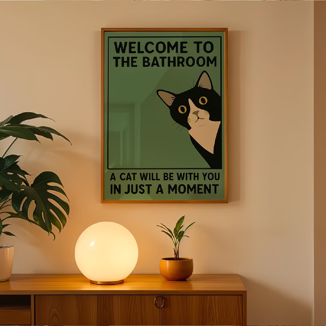 Modern Green Welcome To The Ba - Home Bathroom Quotes ulasan dan harga