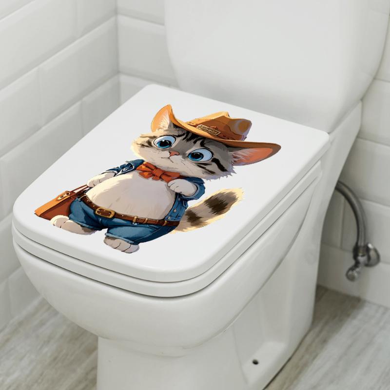 Ocean Themed Toilet Sticker Wa - Home Toilet Bathroom Design ulasan dan harga