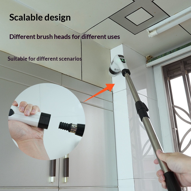 HOMEFISH Cordless Spin Scrubbe - Home Bathroom Cleaning Machine ulasan dan harga