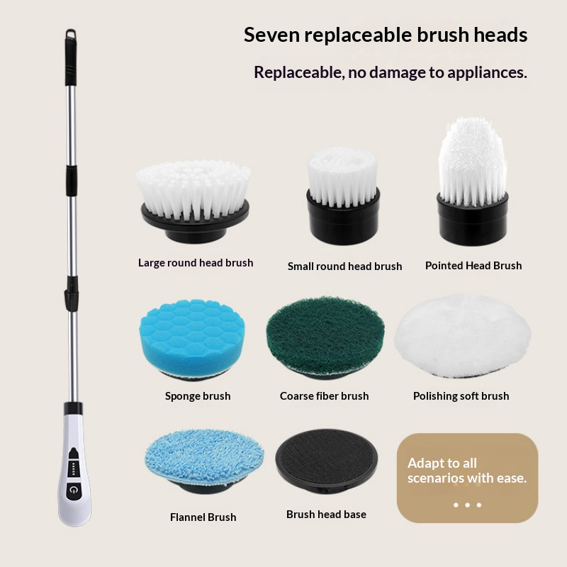 HOMEFISH Cordless Spin Scrubbe - Home Bathroom Cleaning Machine ulasan dan harga