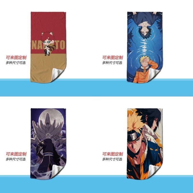 Naruto Anime Towel Microfiber  - Home Bathroom Trends ulasan dan harga