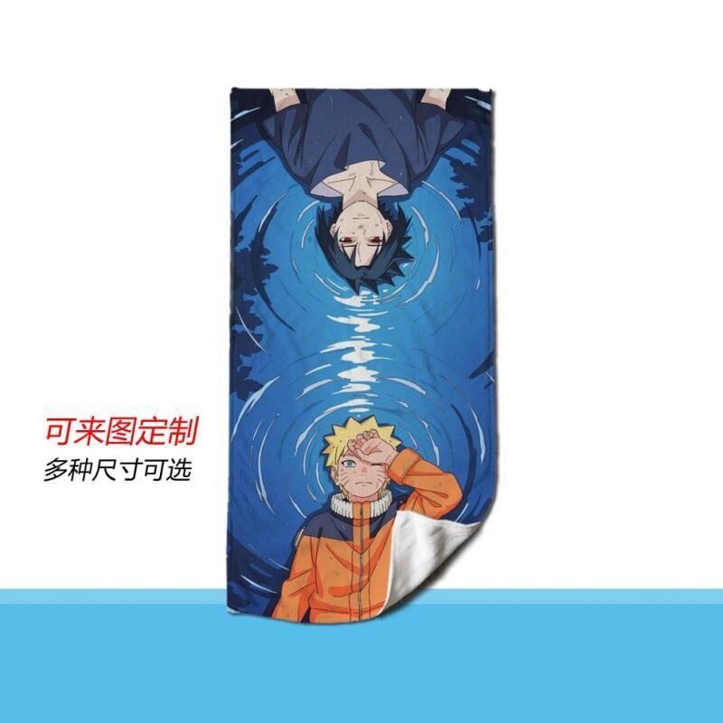 Naruto Anime Towel Microfiber  - Home Bathroom Trends ulasan dan harga