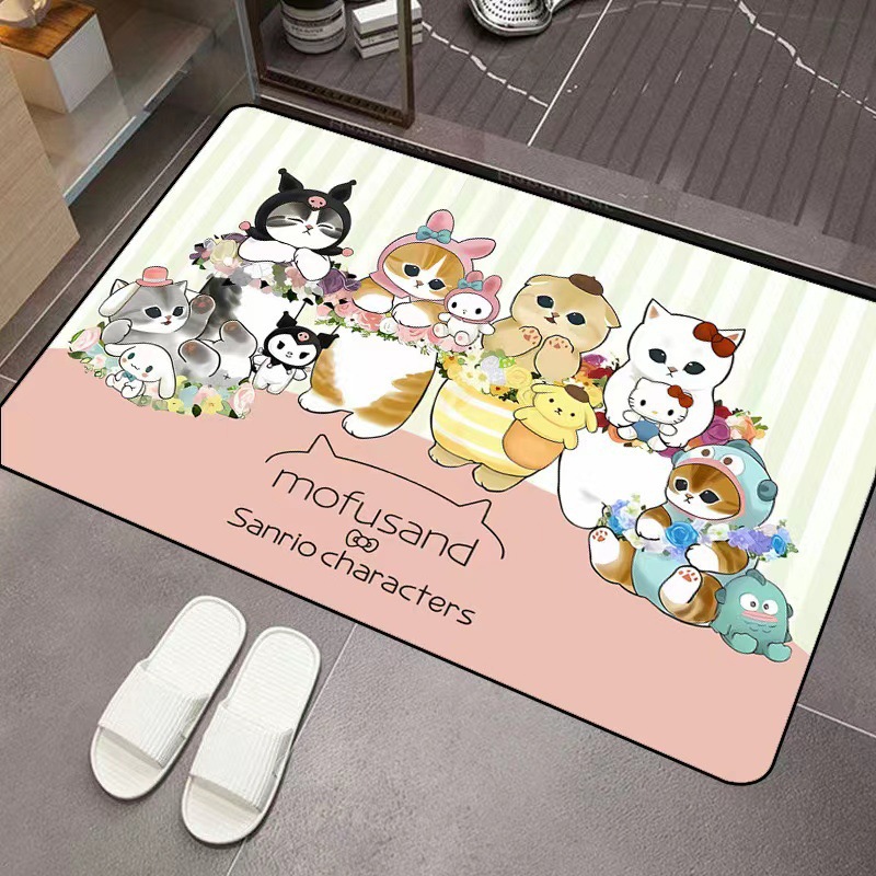 Mofusand Cartoon Diatom Mud Ab - Home Bathroom Model ulasan dan harga