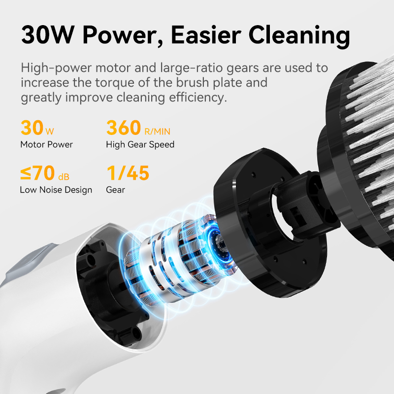 Electric Cleaning Brush Cordle - Home Bathroom Cleaning Machine ulasan dan harga